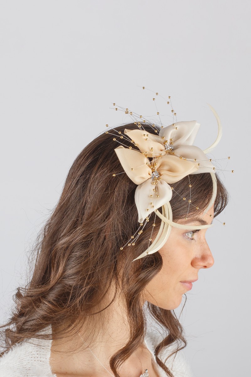 ACCONCIATURA FIOCCO IN ORGANZA SETA P8L40850