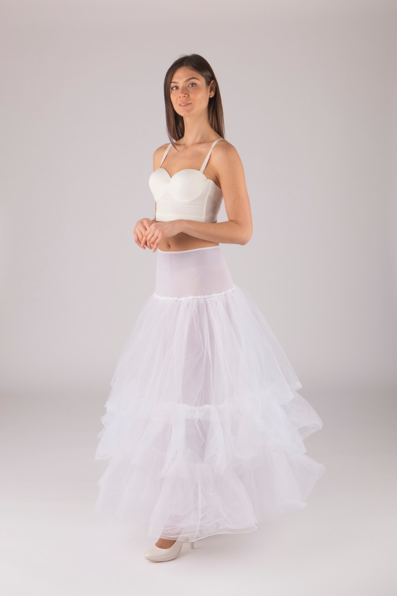 SOTT.SPOSA TELETTA/TULLE 3 BZ.DOPPIE V7XD220