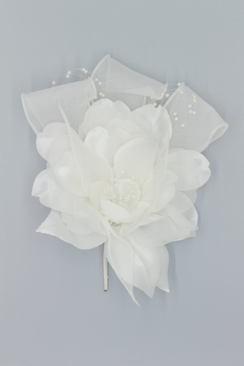 FIORE GARDENIA CON PERLINE Z1V30003