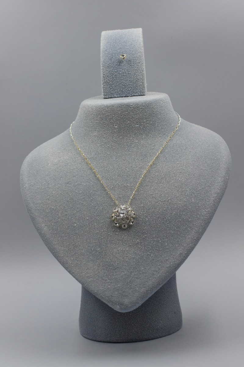 PARURE COLLANA + ORECCHINI B0UPA654