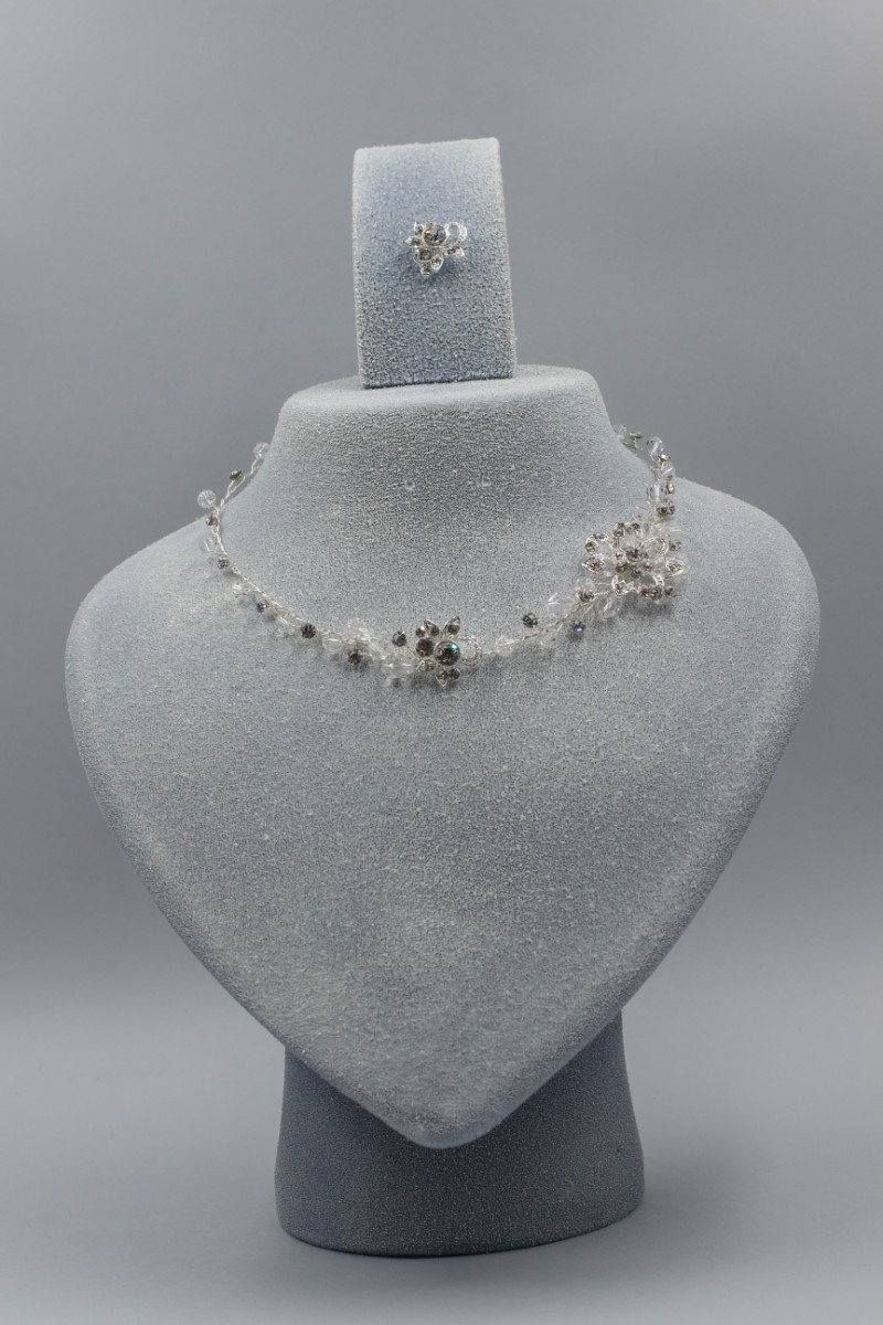 COLLANA + ORECCHINI B4UPA737