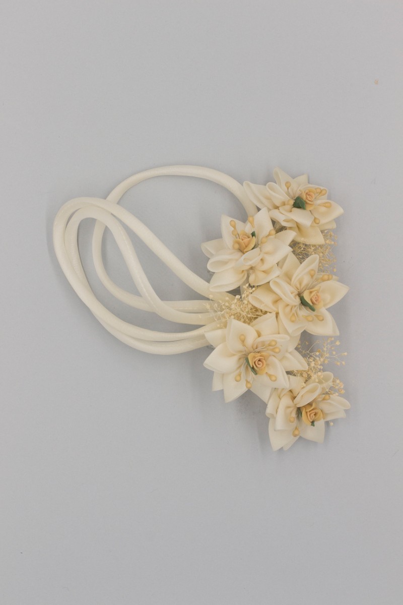 ACCONCIATURA FIORI ORGANZA C0C10313