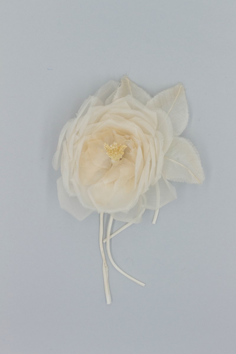 FIORE SINGOLO CON FOGLIE Z3V80681M