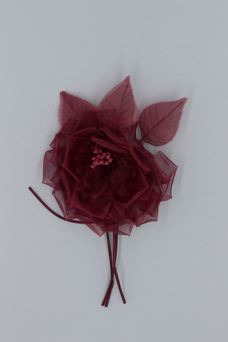 FIORE SINGOLO CON FOGLIE Z3V80681BO