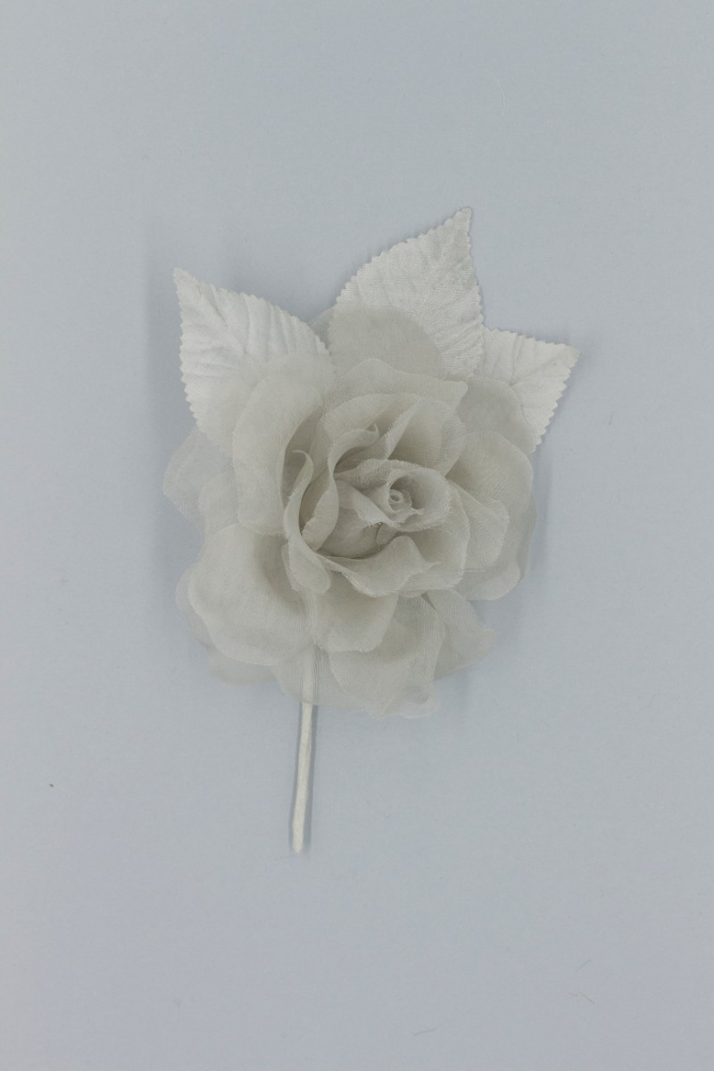 ROSA MEDIA CON 3 FOGLIE Z8V80100GR