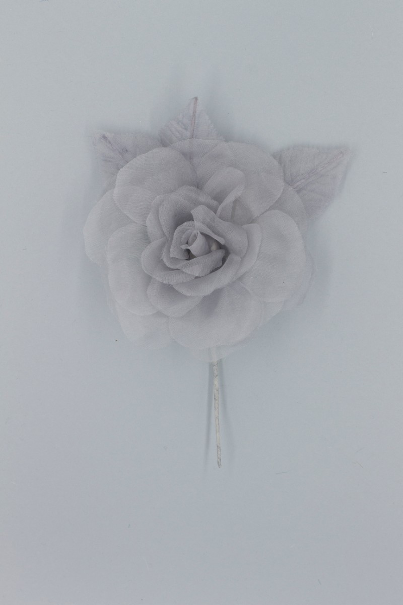 ROSA MEDIA CON 3 FOGLIE Z8V80100GS