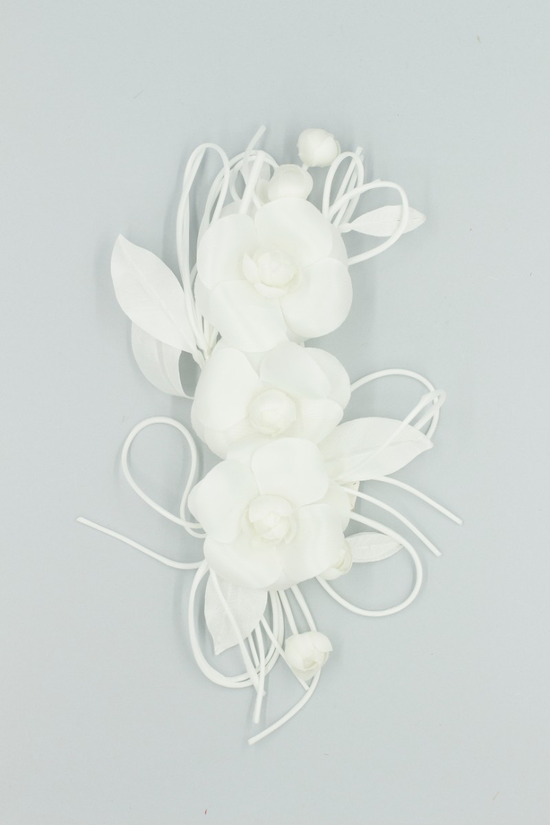 TRALCIO 3 CAMELIE IN RASO Z7V80760BE