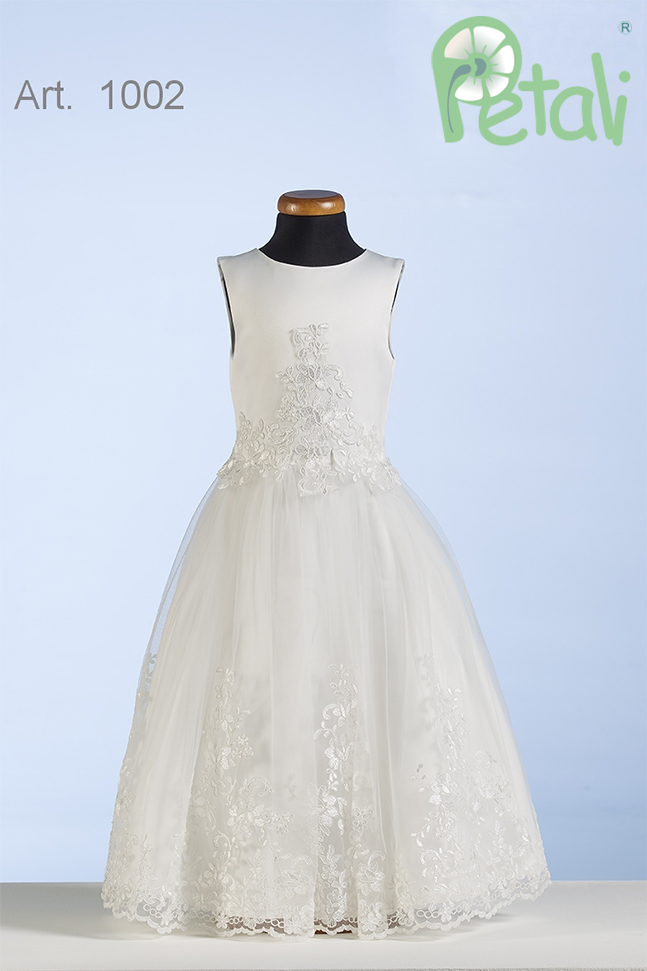 ABITO DAMIGELLA GONNA PIZZO A3R1002 - immagine 3
